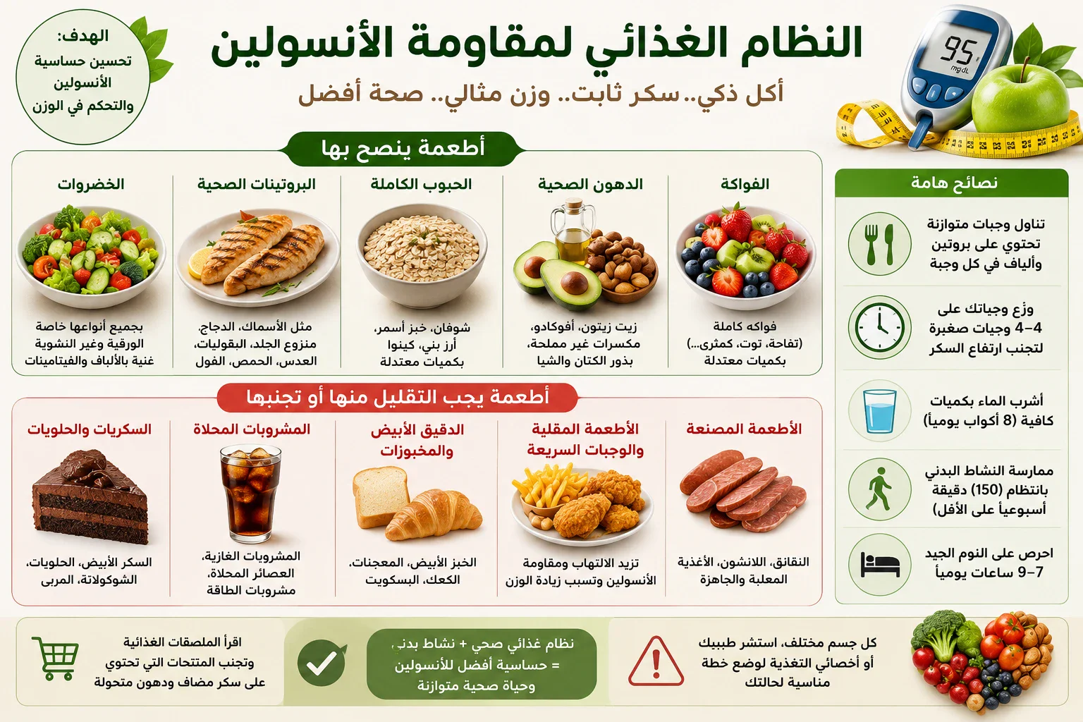 image about زيادة الوزن رغم اتباع الدايت؟ تعرف على دور مقاومة الأنسولين