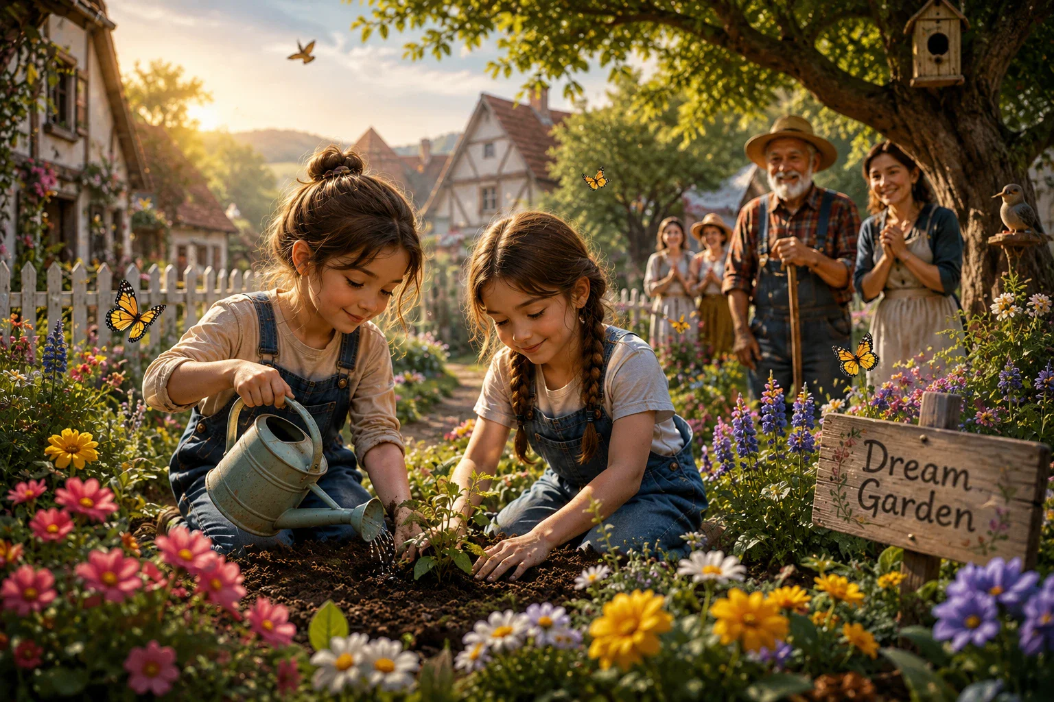 image about تعلم الإنجليزية من خلال قصة ممتعة: Emma's Dream Garden (مع الترجمة)