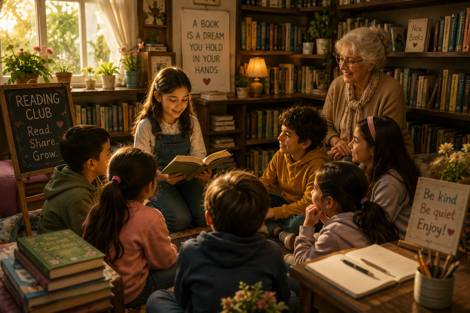 image about تعلم الإنجليزية من خلال قصة قصيرة: The Little Library (مع الترجمة والكلمات الجديدة)