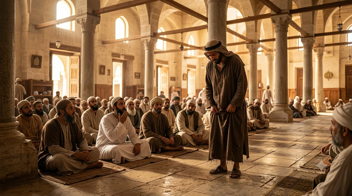 image about قصة النبي محمد ﷺ مع الأعرابي الذي بال في المسجد.. درس خالد في الرحمة والحكمة
