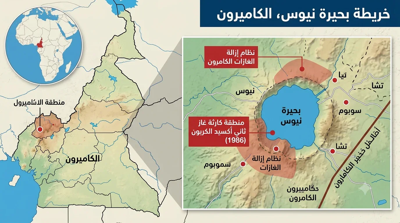 image about كارثة بحيرة نيوس .. الليلة التي قتل فيها الغاز أكثر من 1700 شخص وهم نائمون