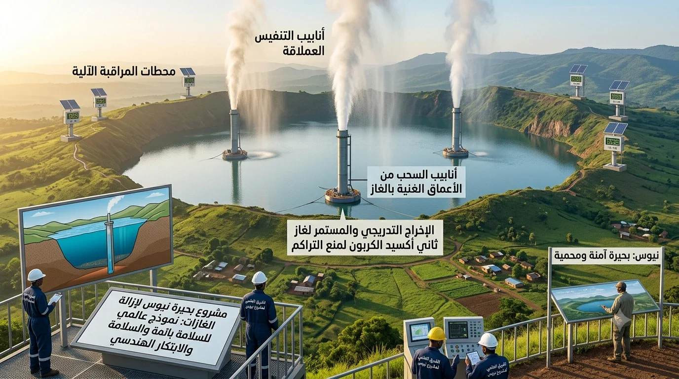 image about كارثة بحيرة نيوس .. الليلة التي قتل فيها الغاز أكثر من 1700 شخص وهم نائمون