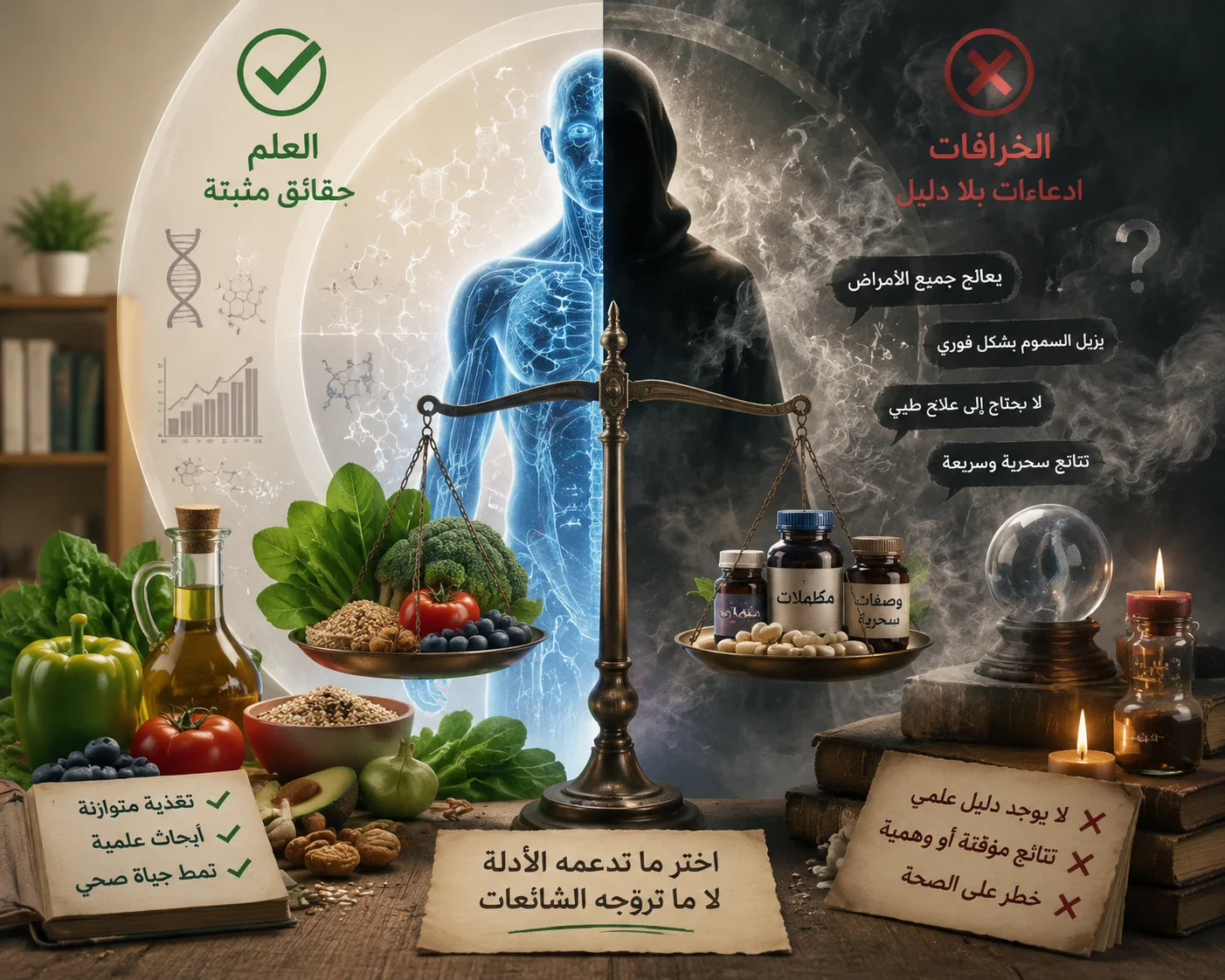 image about نظام الطيبات بين العلم والخرافات