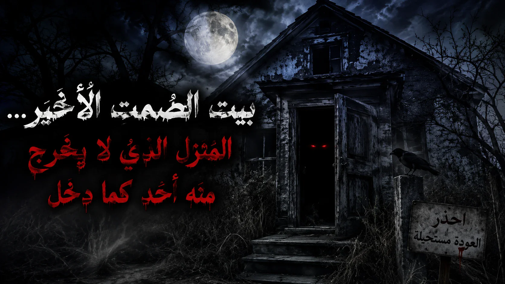 image about بيت الصمت الأخير... المنزل الذي لا يخرج منه أحد كما دخل