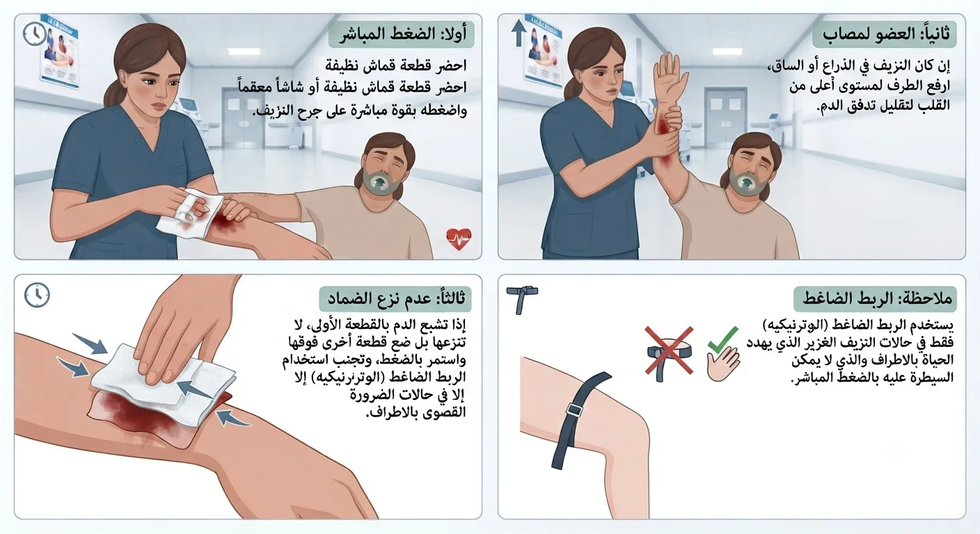 image about الإسعافات الأولية للحالات التي تهدد الحياة: كيف تنقذ مصاباً في اللحظات الحرجة؟