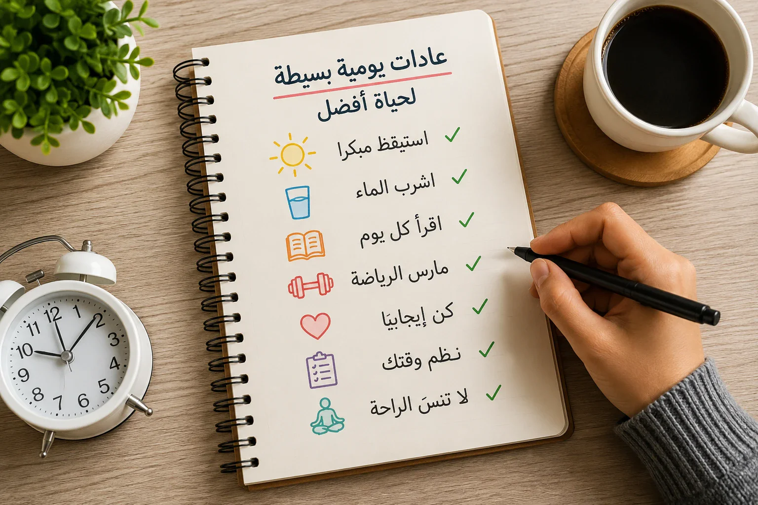 image about كيف تغير العادات اليومية الصغيرة حياتك إلى الأفضل؟