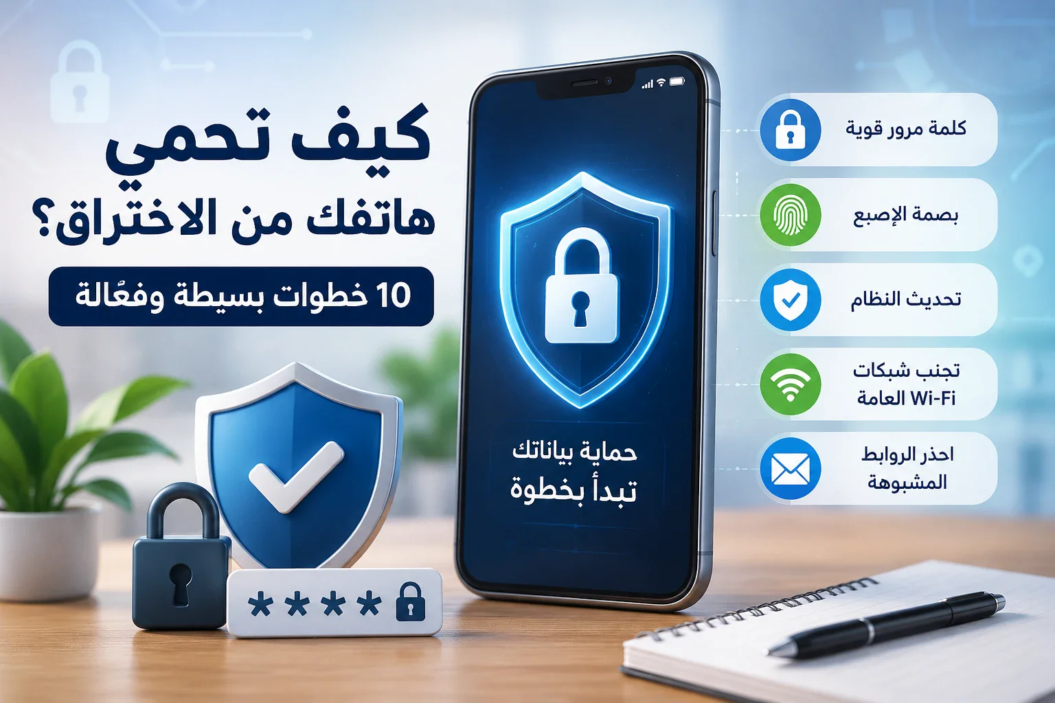 image about كيف تحمي هاتفك من الاختراق؟ 10 خطوات بسيطة وفعالة لحماية بياناتك في 2026