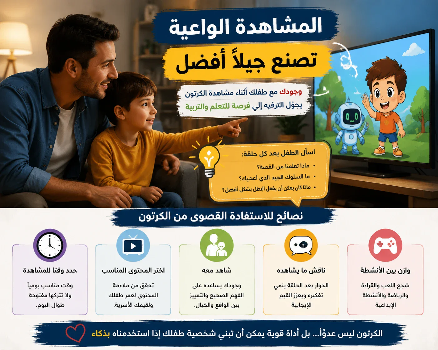 image about هل يشاهد طفلك الكرتون أم يتعلم منه؟ حقائق صادمة عن الرسائل الخفية في أفلام الكرتون