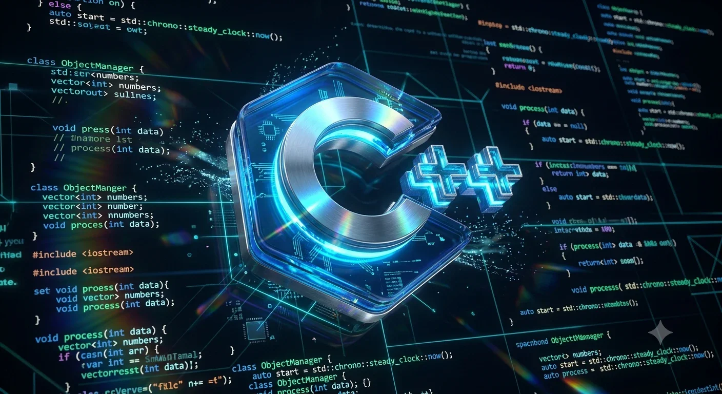 image about 💙 C++... اللغة التي صنعت أقوى البرامج والألعاب في العالم، فهل أنت مستعد لإتقانها؟