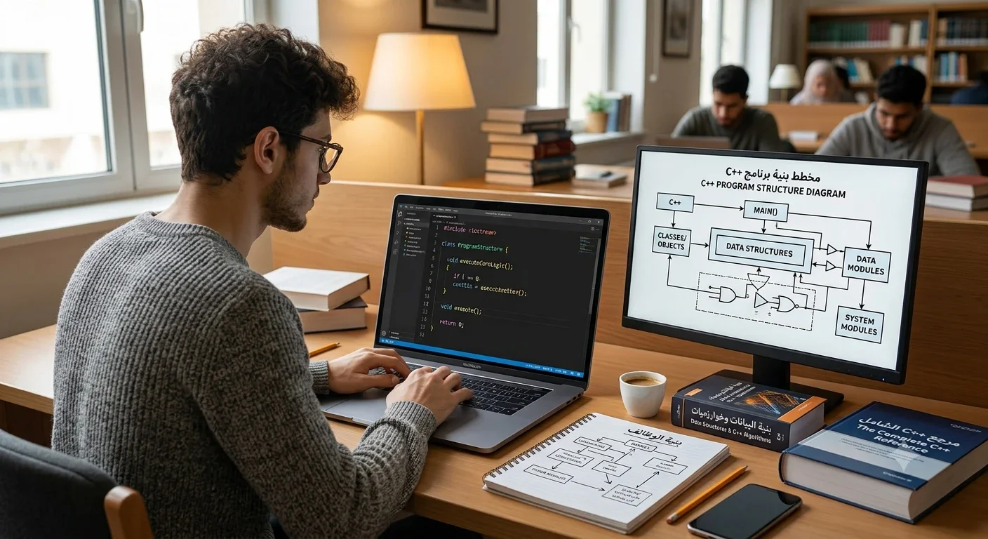 image about 💙 C++... اللغة التي صنعت أقوى البرامج والألعاب في العالم، فهل أنت مستعد لإتقانها؟