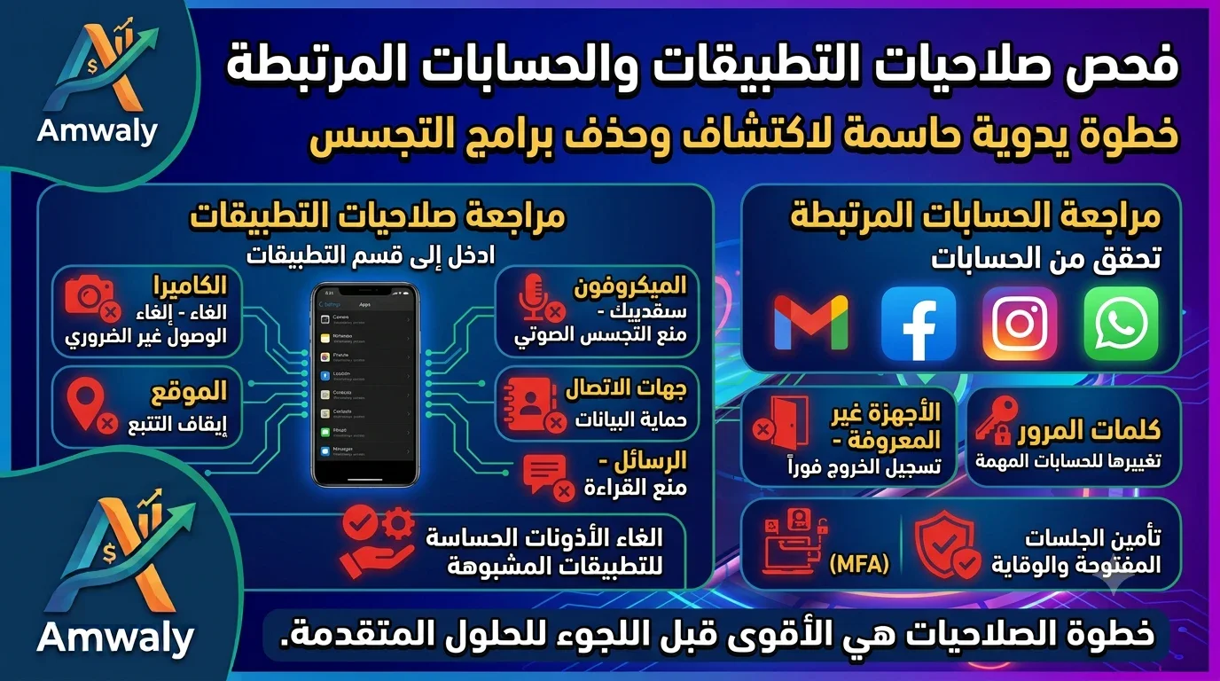 image about كيف تكتشف وتحذف برامج التجسس المخفية في هاتفك مجانًا وبخطوات بسيطة؟