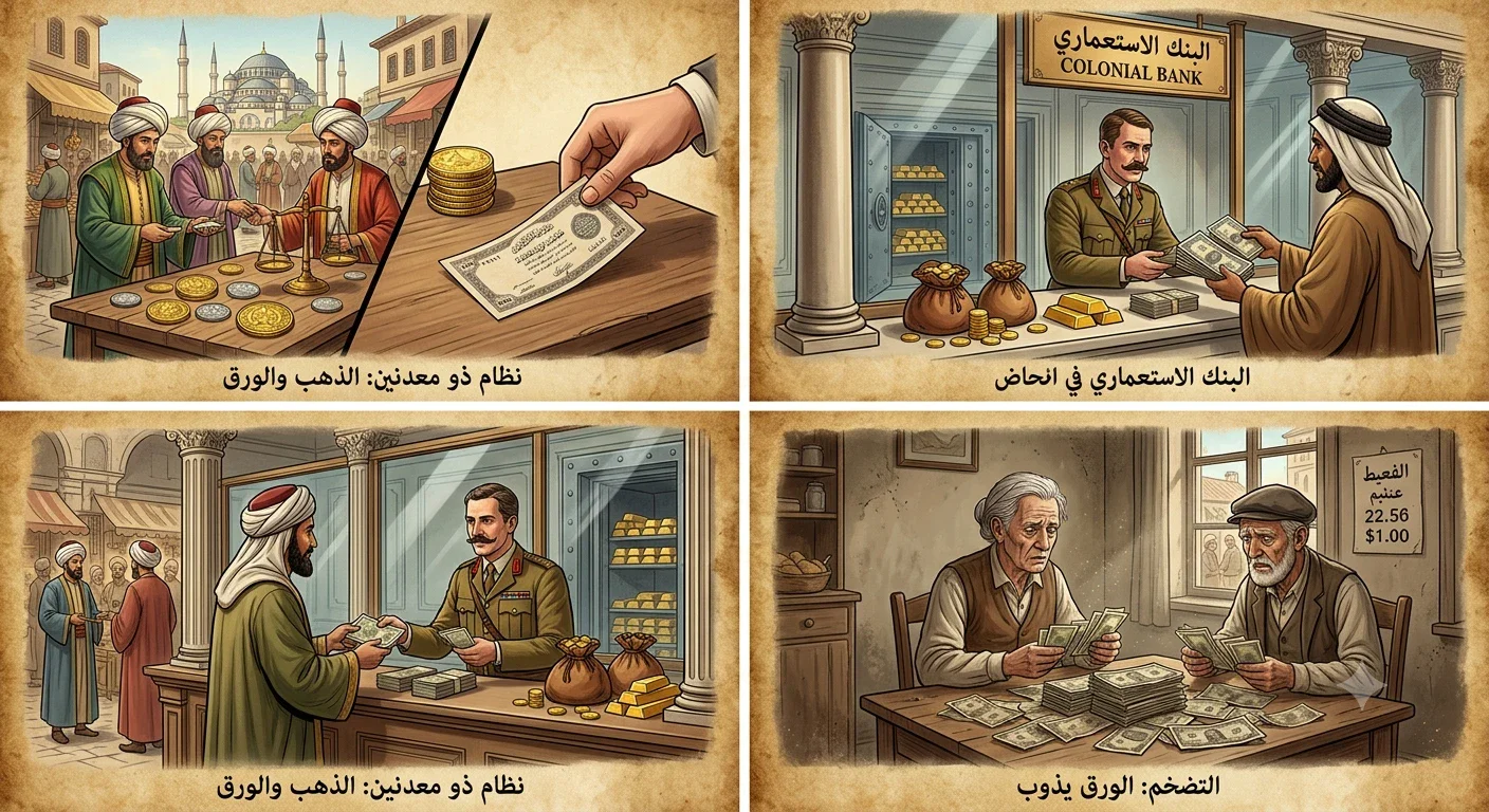 image about الخديعة الكبرى: البنوك الاستعمارية وآلية الاستيلاء على الثروات