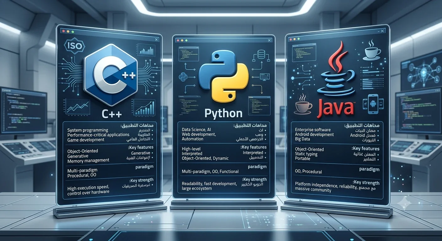 image about 💙 C++... اللغة التي صنعت أقوى البرامج والألعاب في العالم، فهل أنت مستعد لإتقانها؟