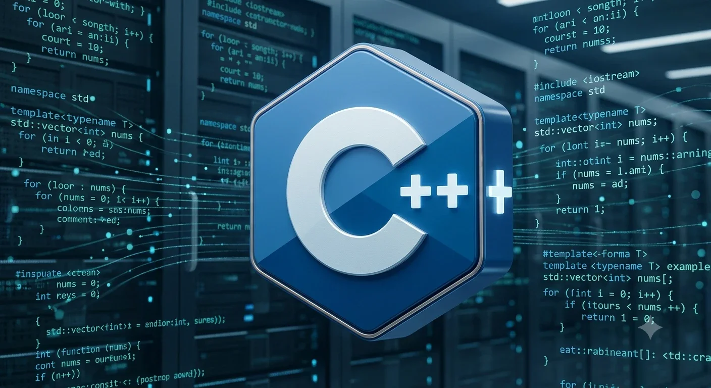 image about 💙 C++... اللغة التي صنعت أقوى البرامج والألعاب في العالم، فهل أنت مستعد لإتقانها؟