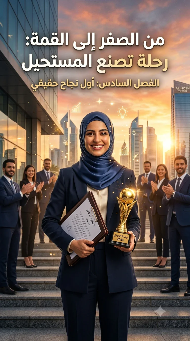 image about الفصل السادس: أول نجاح حقيقي