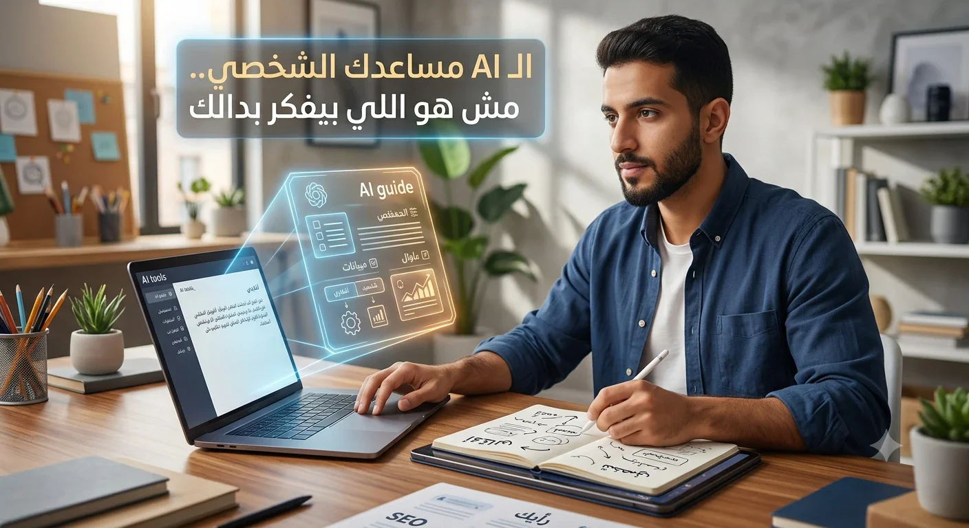 image about صناعه المحتوي في عصر الذكاء الاصتناعي : ازاي تكتب مقال يشد الناس و ما يبانش انه مكرر ؟ 