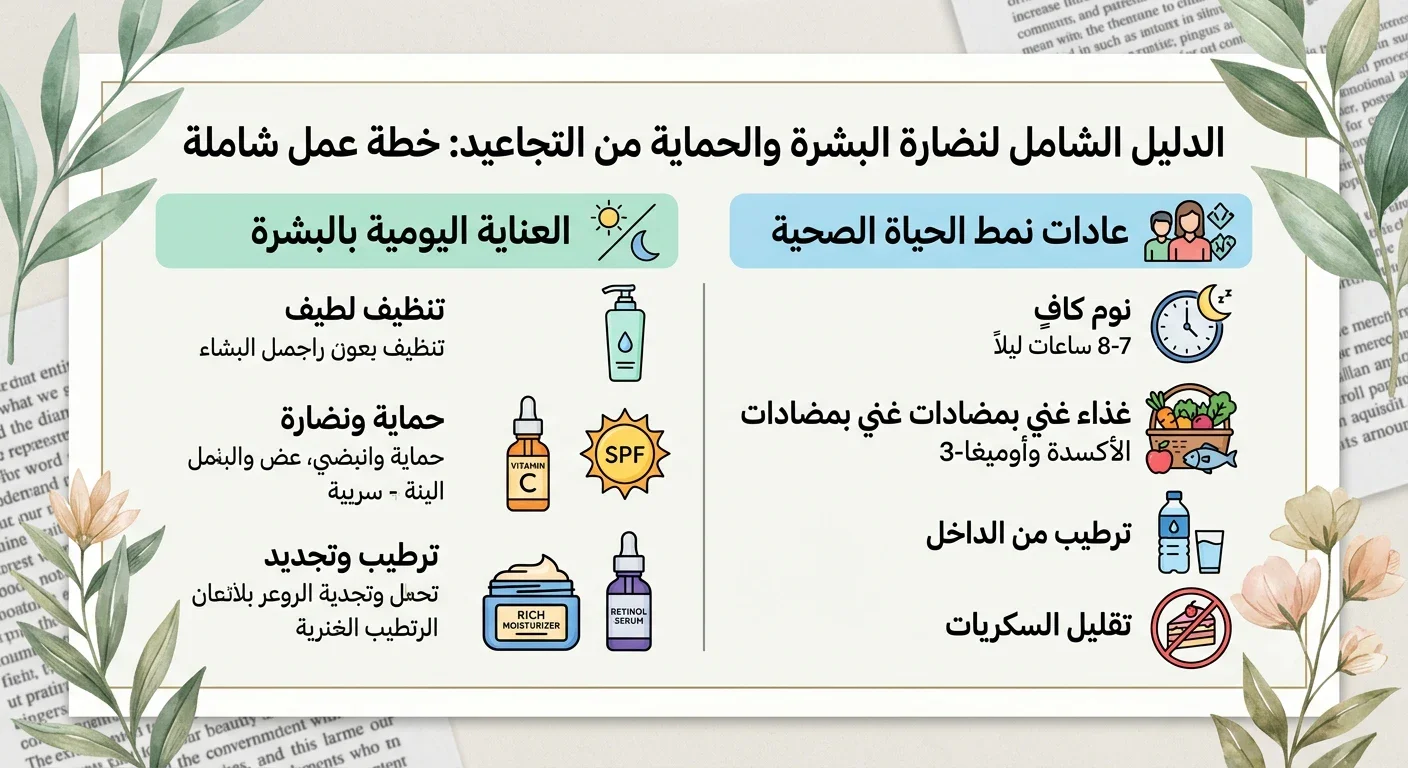 image about بشرة مشرقة بلا تجاعيد: الدليل الشامل لجمال ينبع من الداخل