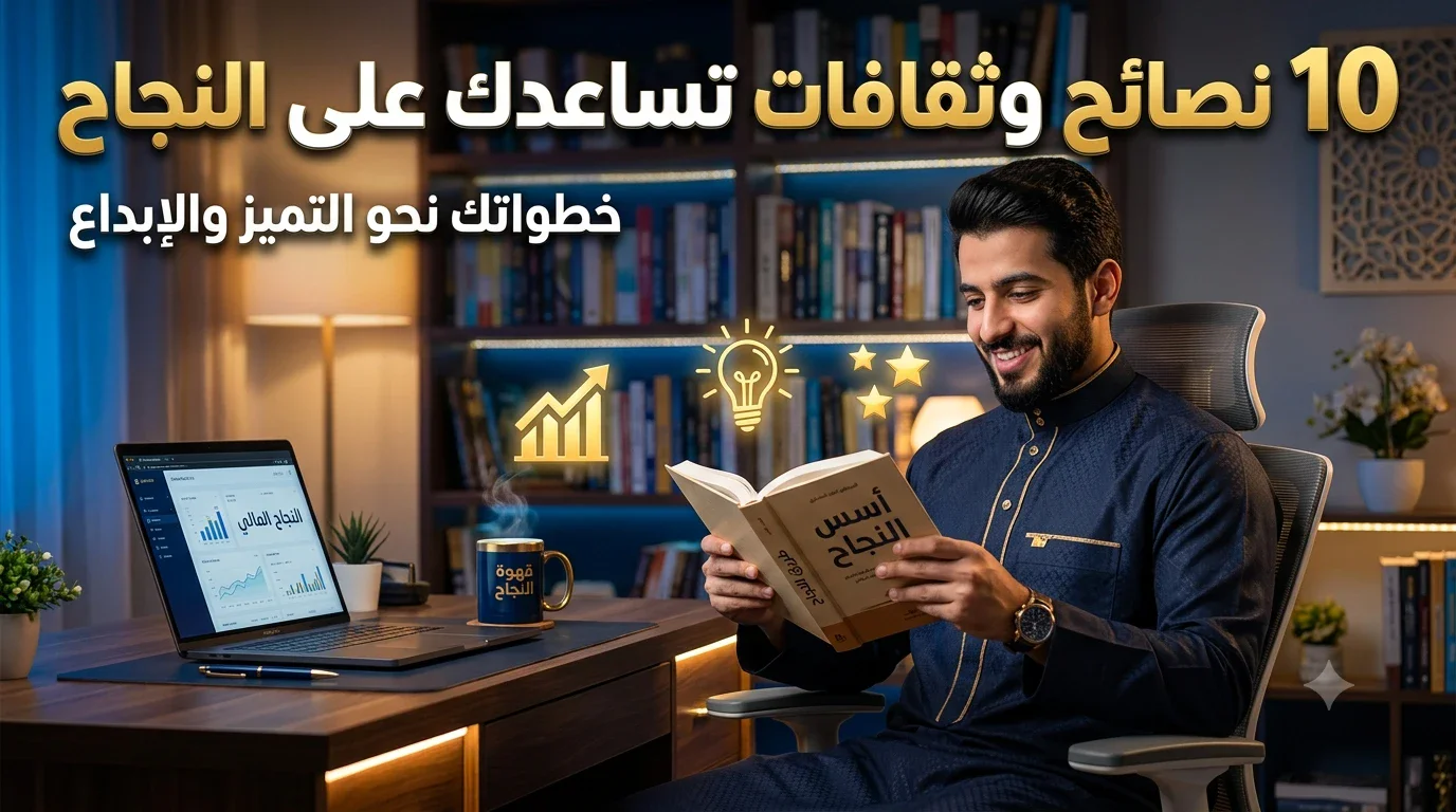 image about 🌟 10 نصائح وثقافات تساعدك على النجاح وتطوير شخصيتك