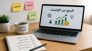 image about ابدأ.. ولا تتوقف: الخطوات الذكية لأول دولار على الإنترنت