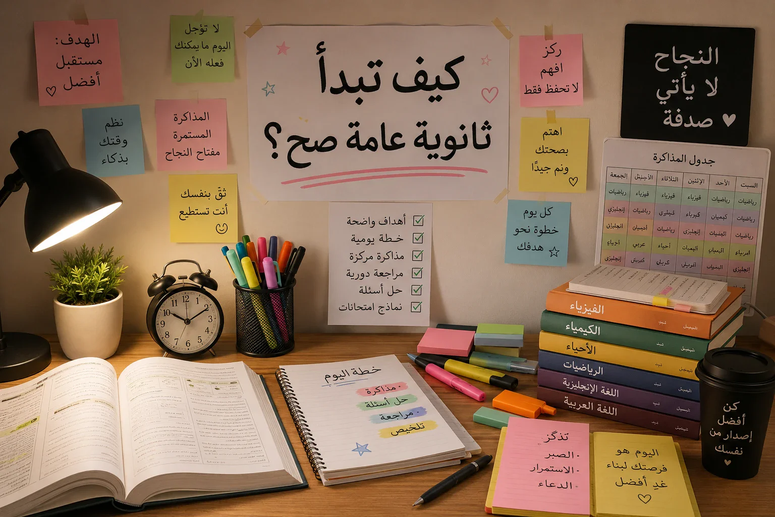 image about كيف تبدأ الثانوية العامة صح؟ دليلك الشامل للتفوق وتحقيق أعلى الدرجات