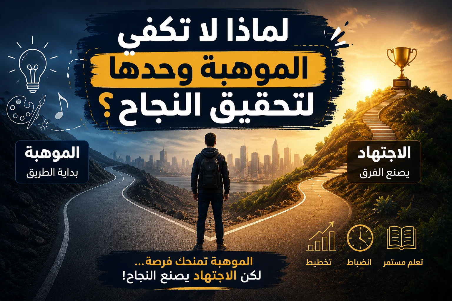 image about لماذا لا تكفي الموهبة وحدها لتحقيق النجاح؟
