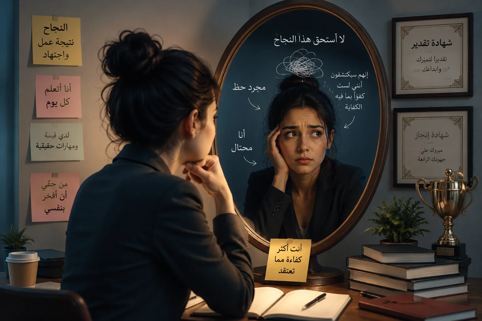 image about متلازمة المحتال (Impostor Syndrome): لماذا تشعر أنك لا تستحق نجاحك رغم كل إنجازاتك ؟