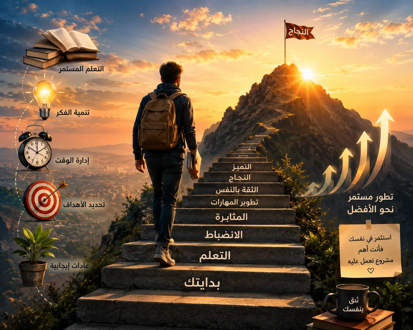 image about أهمية تطوير الذات في تحقيق الأهداف