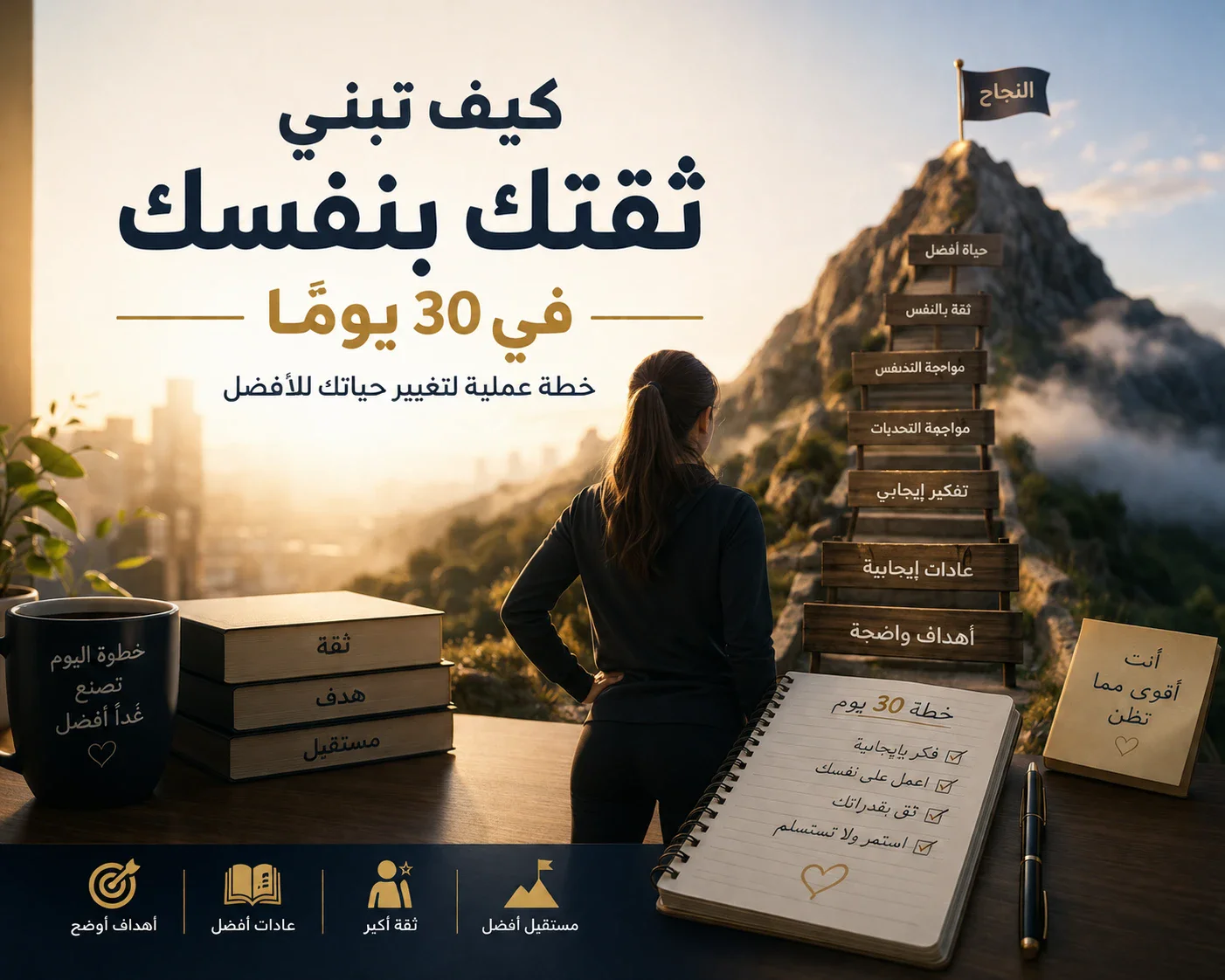 image about كيف تبني ثقتك بنفسك في 30 يومًا؟ خطة عملية لتغيير حياتك للأفضل 