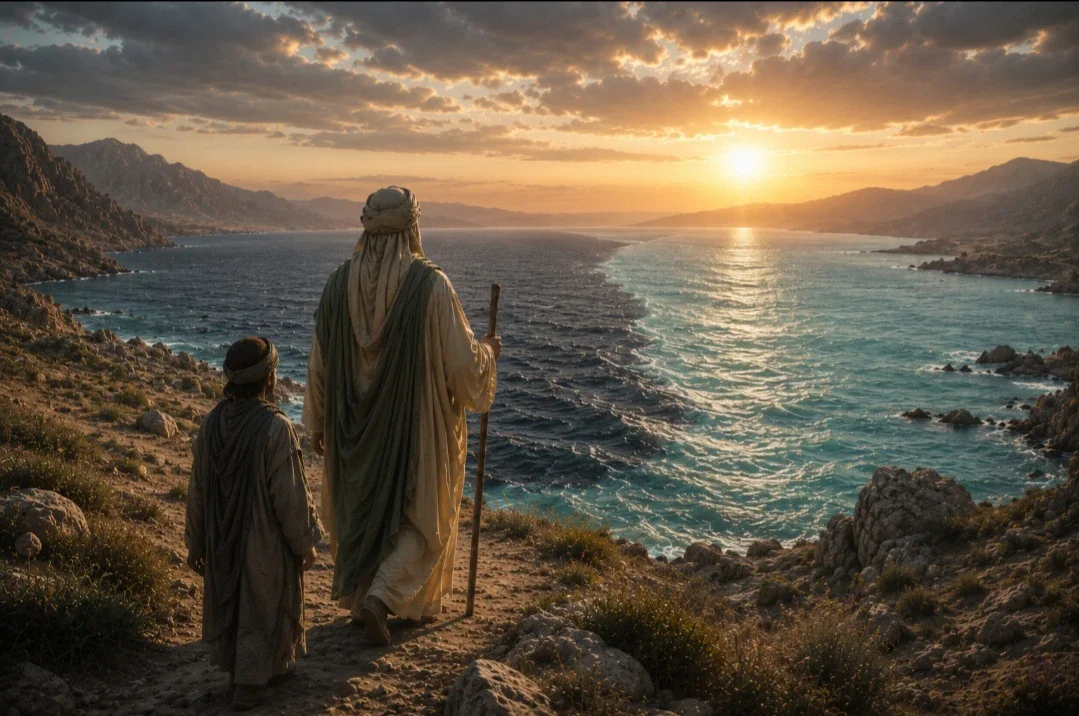 image about قصة الخضر عليه السلام كاملة مع سيدنا موسى | أسرار الرحلة والدروس المستفادة من سورة الكهف