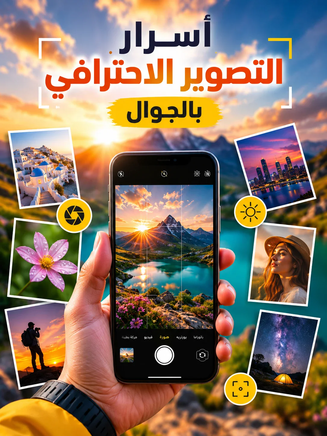 image about أسرار التصوير الاحترافي بالجوّال.. كيف تلتقط صورًا تنافس الكاميرات الاحترافية؟
