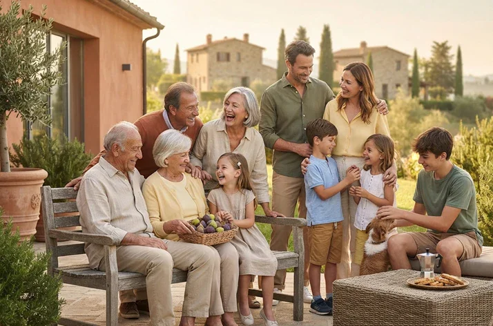image about أسماء أفراد العائلة بالإيطالية مع النطق والترجمة