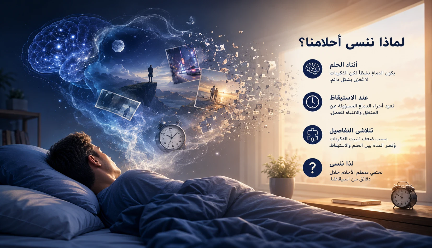image about لماذا لا نتذكر أحلامنا بعد الاستيقاظ؟ التفسير العلمي الذي سيُفاجئك