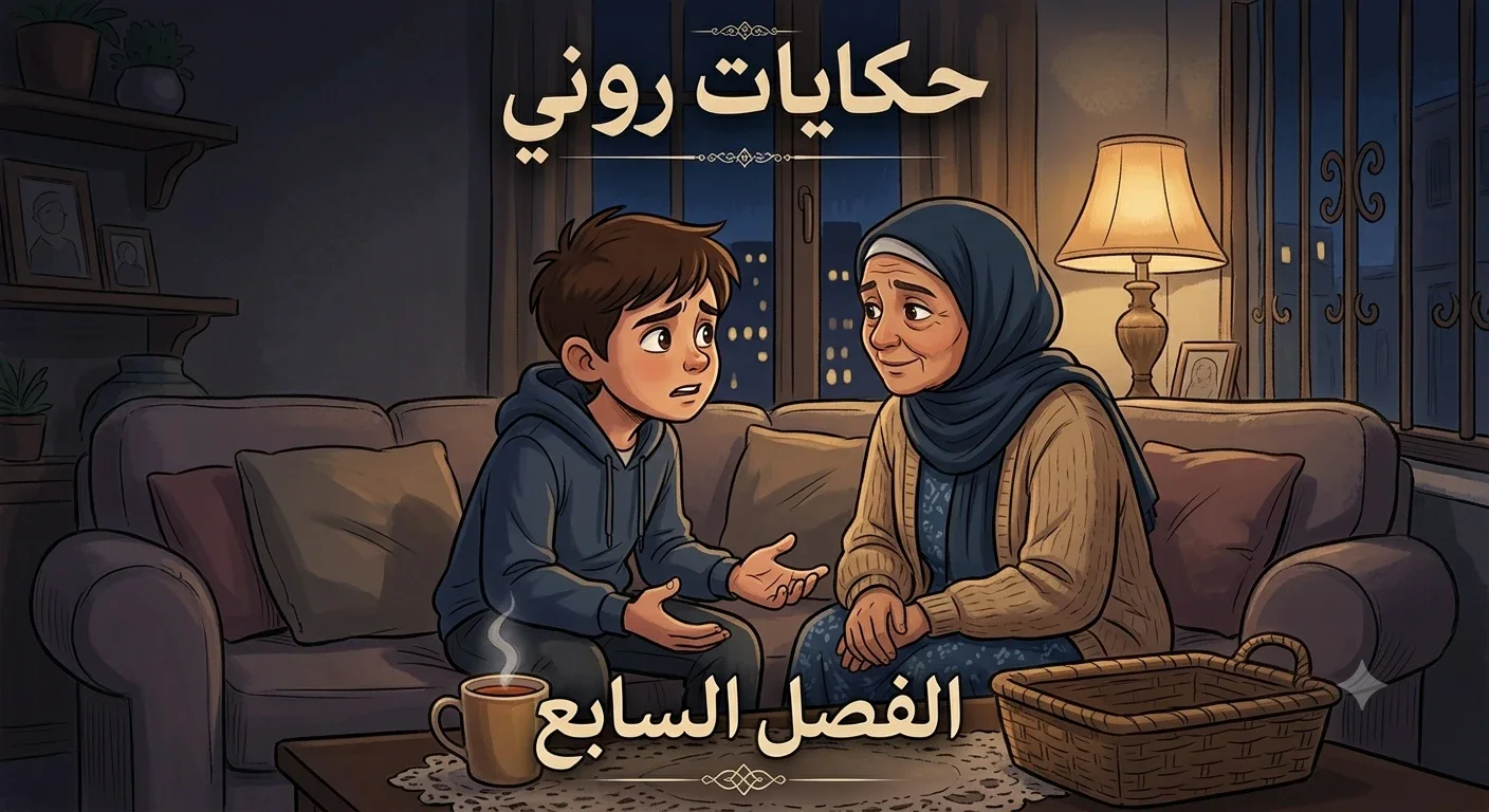 image about حكايات روني / الفصل السابع : حين ظننت أن أبي لايكفي..