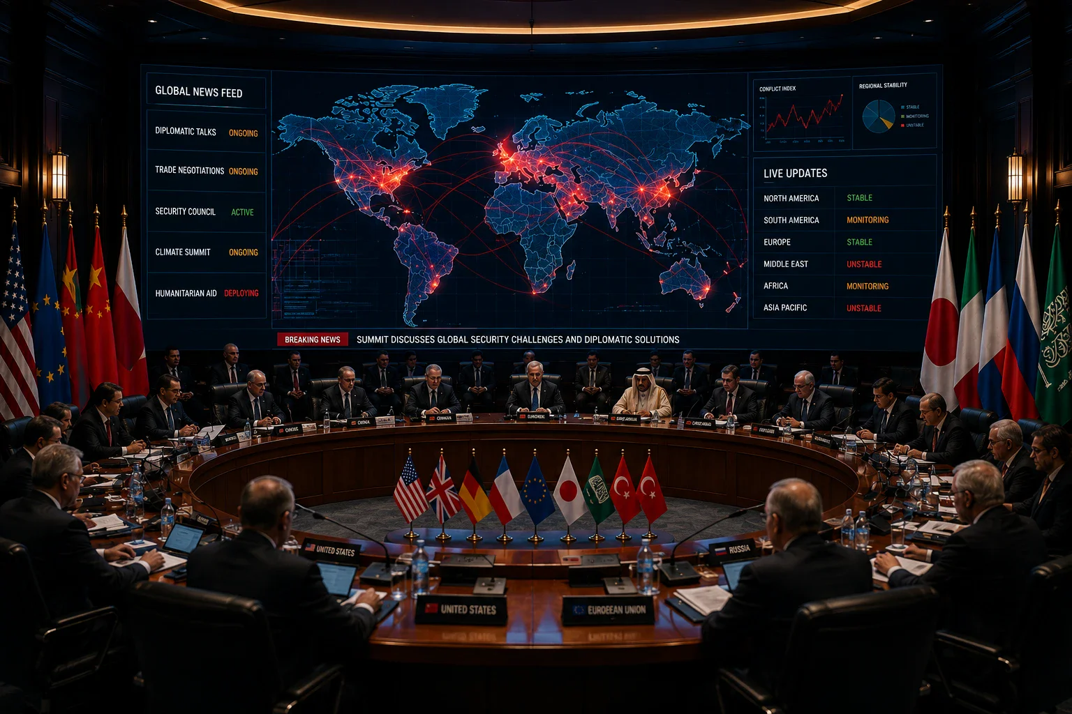 image about التوازنات الجيوسياسية الراهنة: قراءة متعمقة في أبعاد التصعيد الإقليمي والدولي