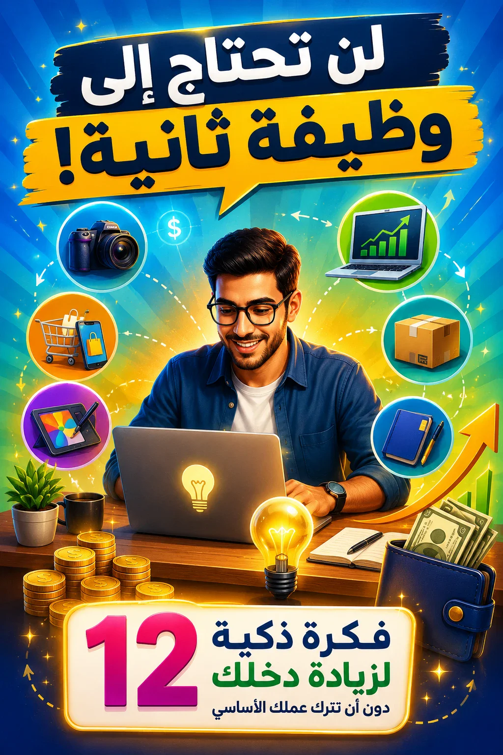 image about لن تحتاج إلى وظيفة ثانية!.. 12 فكرة ذكية لزيادة دخلك دون أن تترك عملك الأساسي