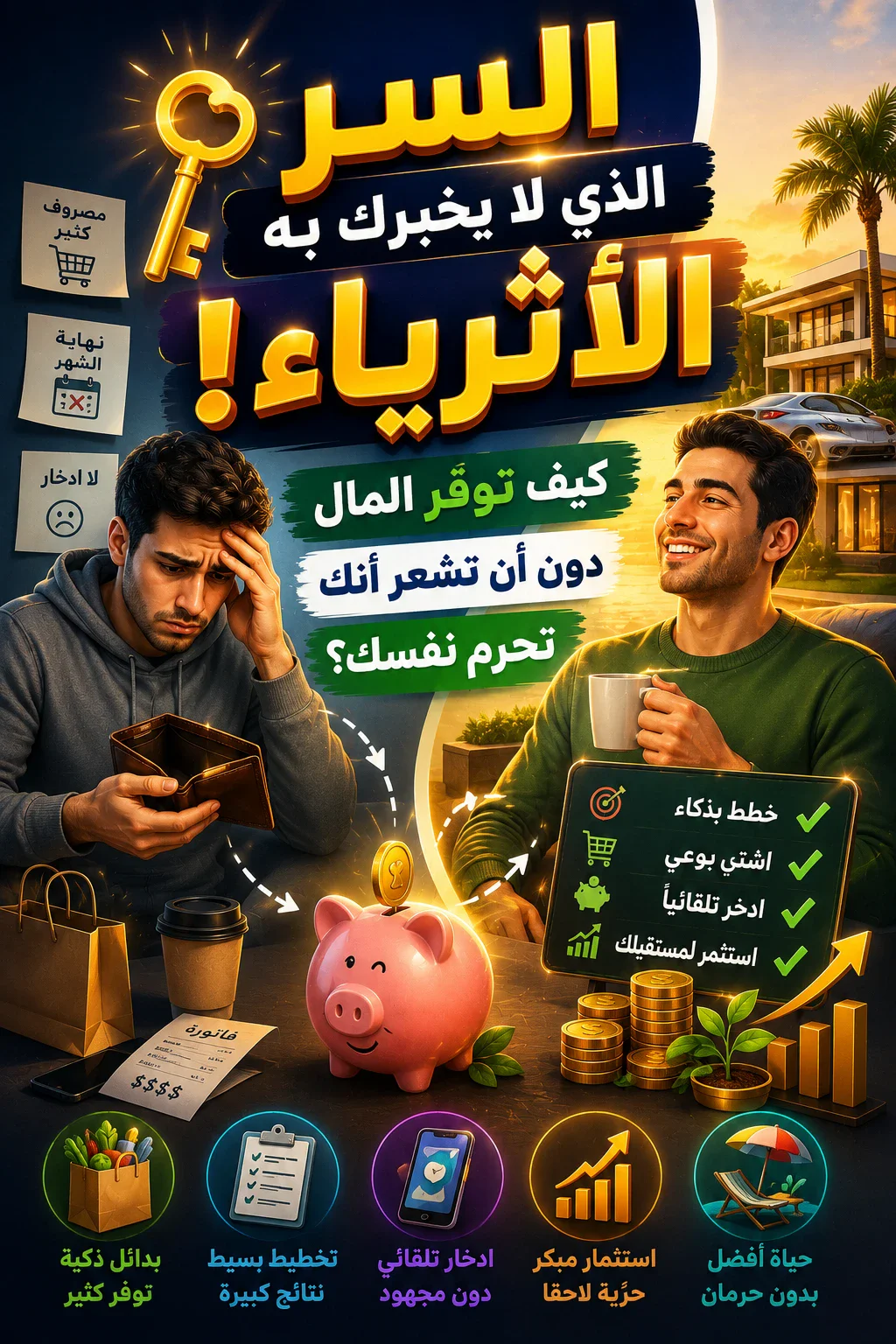 image about كيف توفّر المال دون أن تحرم نفسك؟.. 10 عادات صغيرة تصنع فرقًا كبيرًا