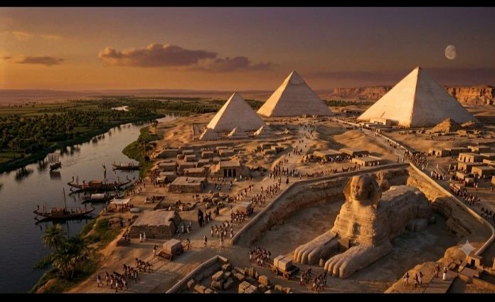 image about على ضفاف نهر النيل رحلة عبر آلاف السنين من تاريخ الفراعنة 