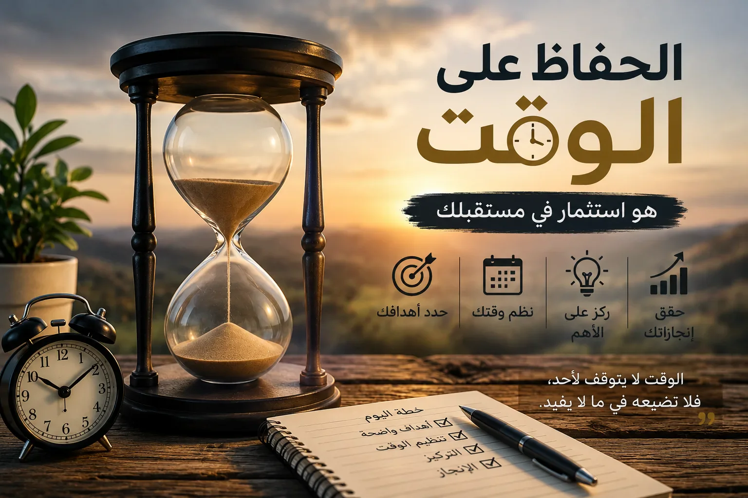 image about الحفاظ على الوقت: سر النجاح وأهم خطوات إدارة الوقت بفعالية