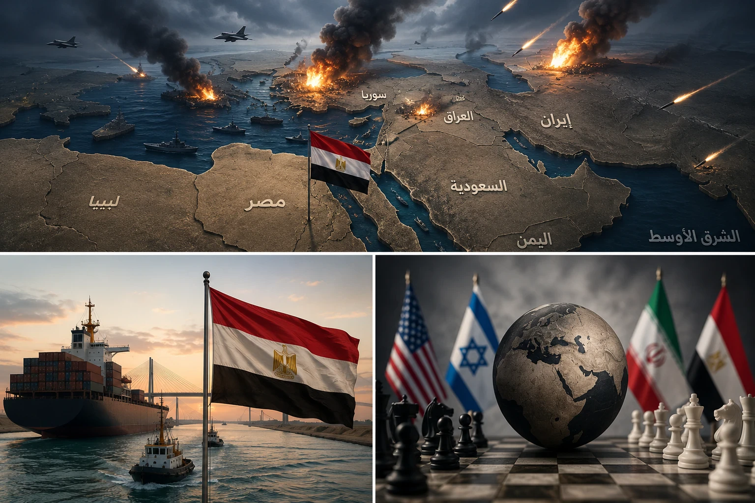 image about من يدفع الشرق الأوسط إلى الانفجار؟ وهل أصبحت مصر الهدف التالي؟