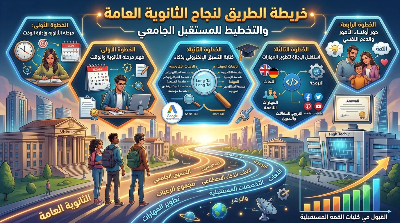 image about ما بعد نتيجة الثانوية العامة: خريطة طريق واضحة لبناء مستقبلك الأكاديمي والمهني