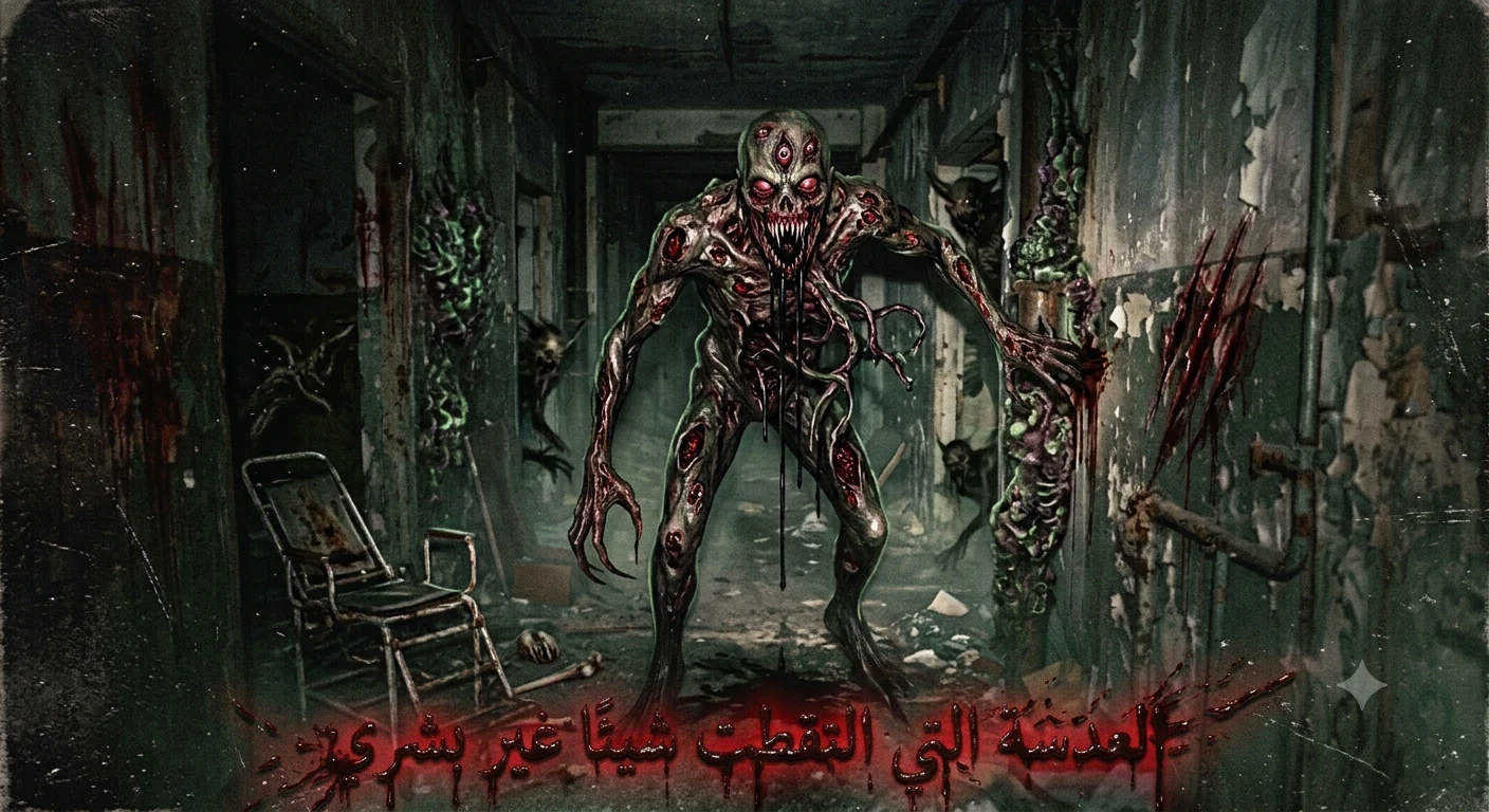 image about العدسة التي التقطت شيئًا غير بشري