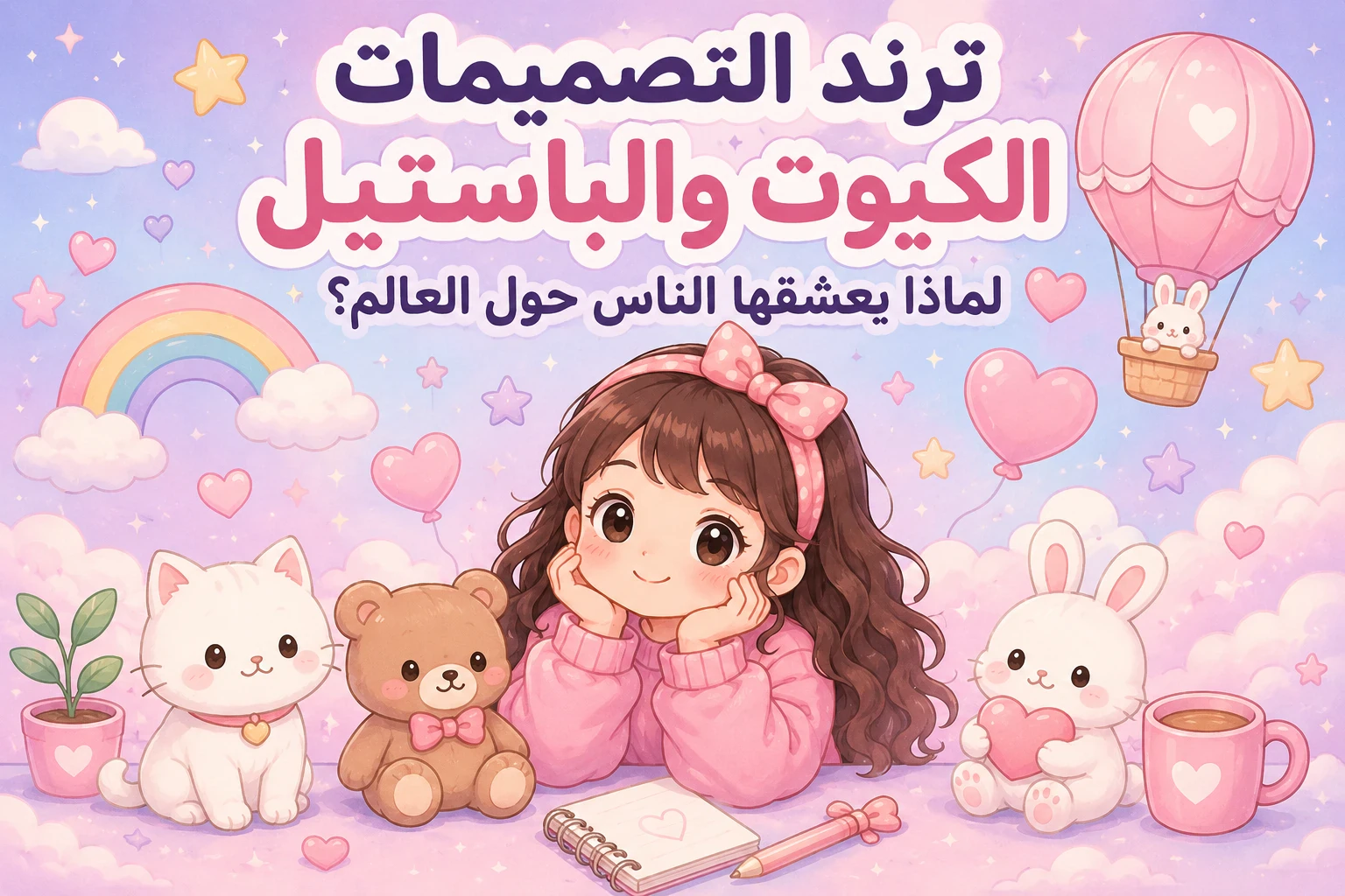 image about ترند التصميمات الكيوت والباستيل: لماذا يعشقها الناس حول العالم؟