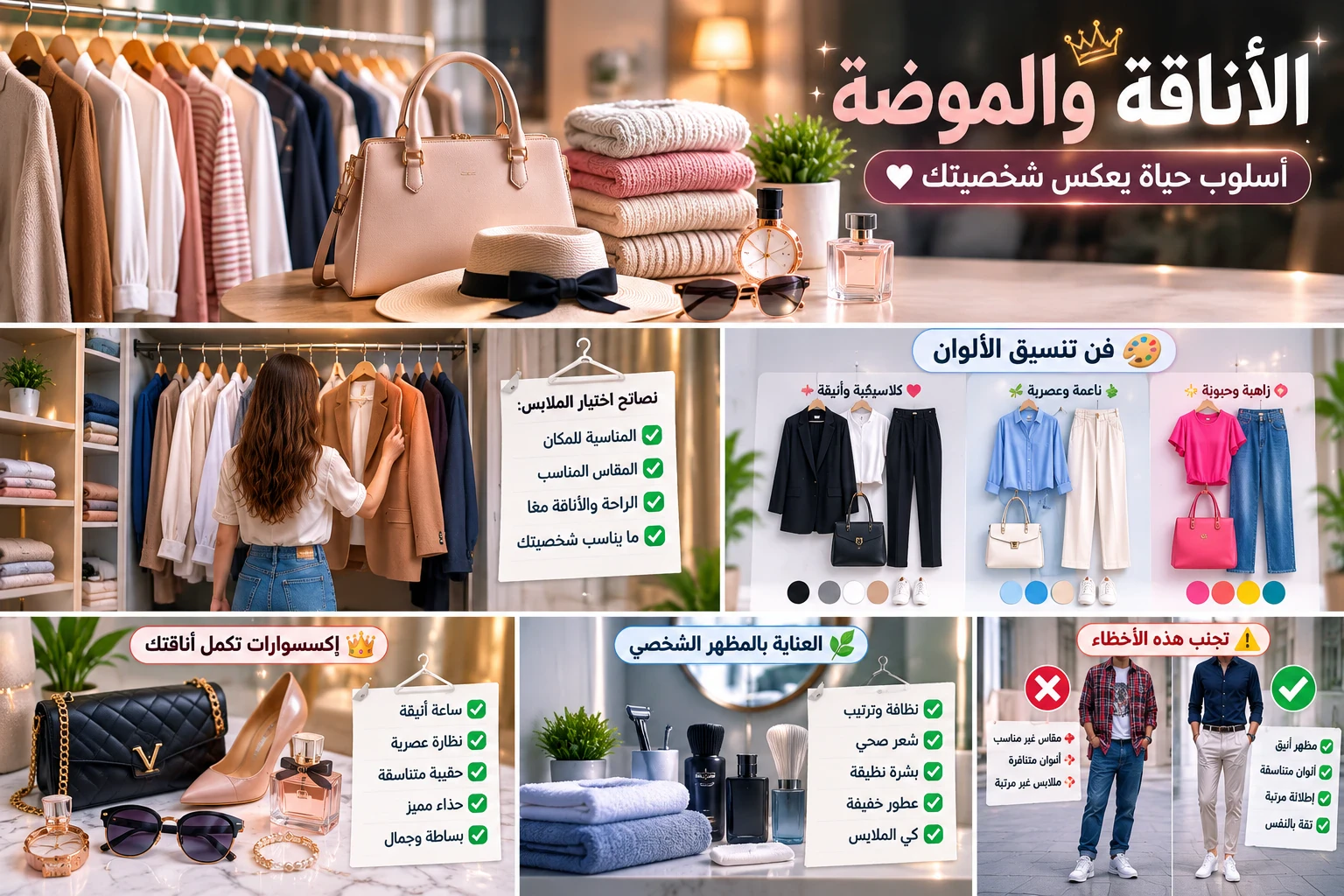 image about 👗 أسرار تنسيق الملابس التي تمنحك مظهرًا راقيًا دون إنفاق الكثير