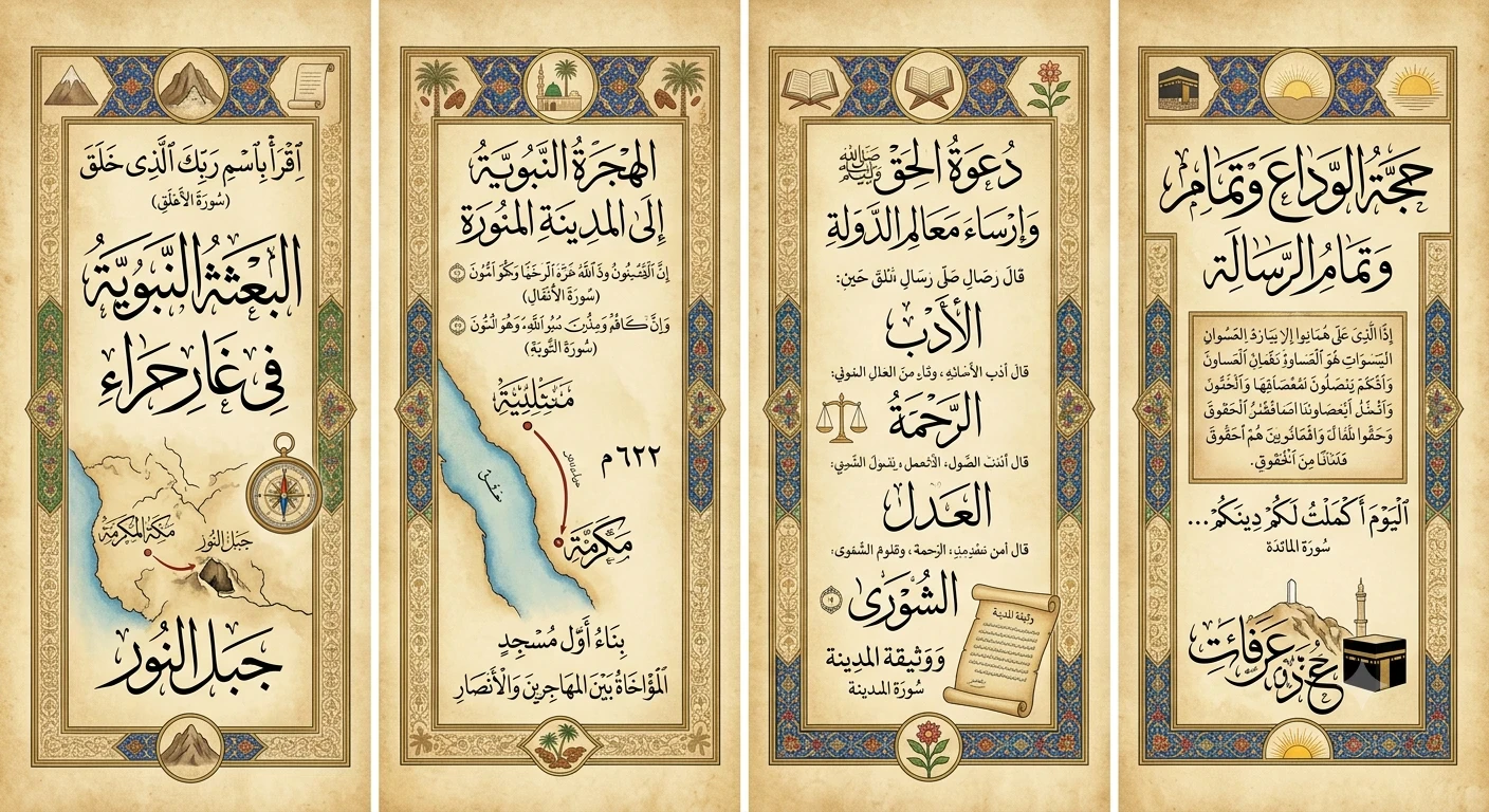 image about أسرار وصيحات التخطيط النبوي: كيف غيّرت غزوات شهر صفر تاريخ الدولة الإسلامية؟