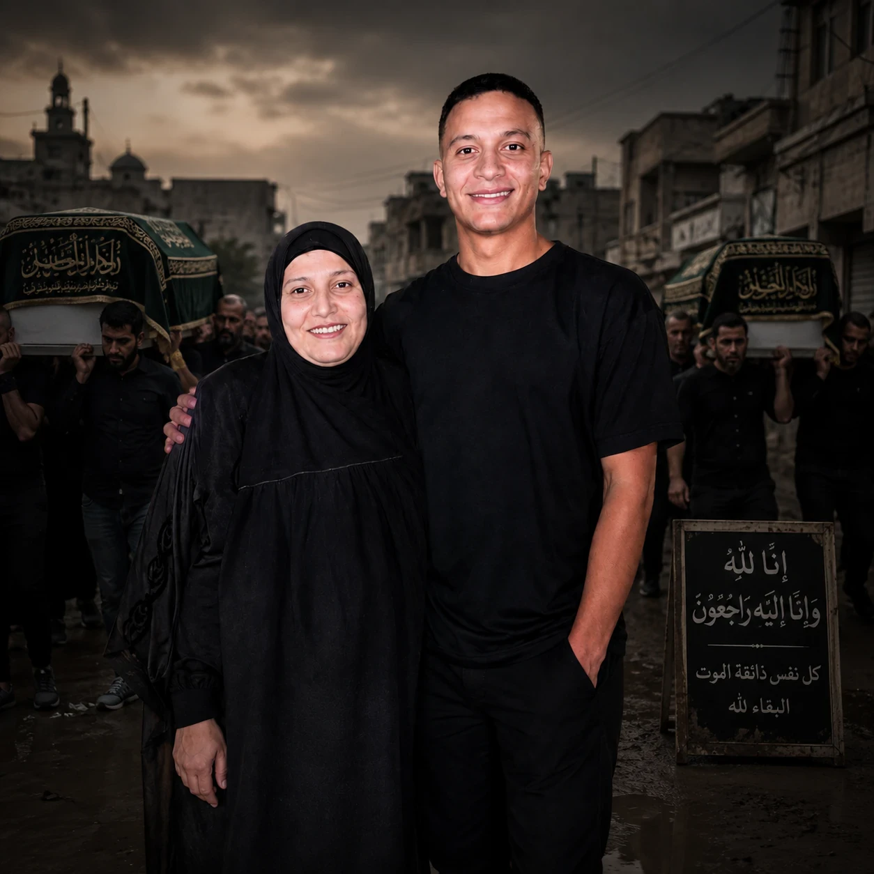 image about خرج يبحث عن لقمة العيش... فعاد جثمانًا، ولحقت به والدته بعد لحظات من وداعه