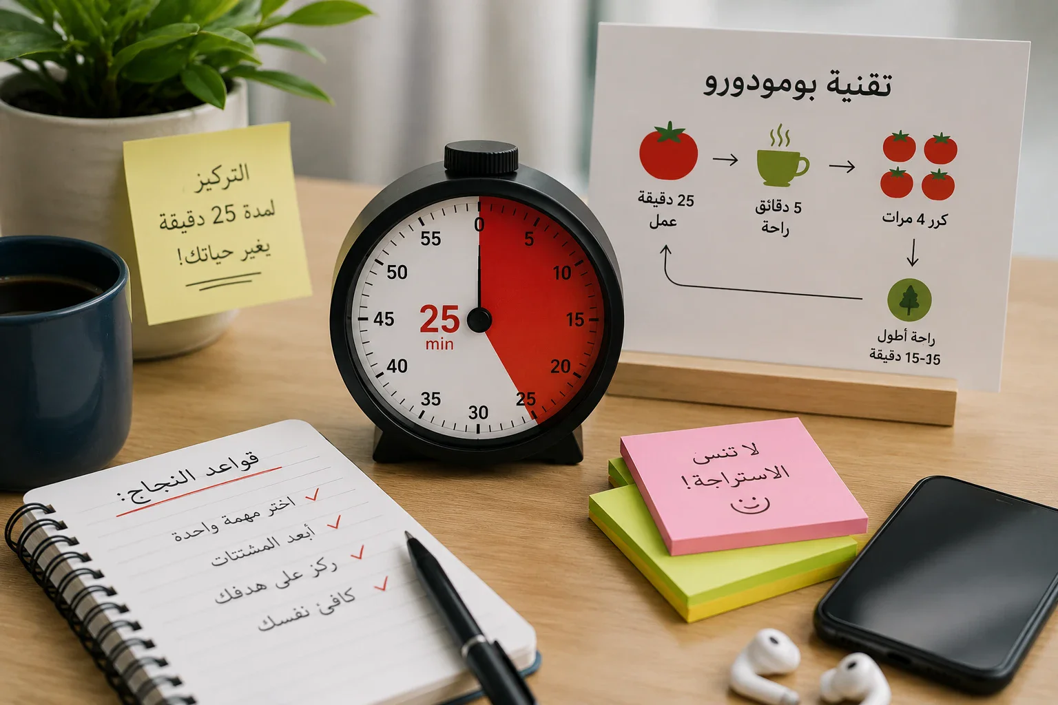 image about 5 عادات يومية تزيد الإنتاجية وتساعدك على تحقيق أهدافك