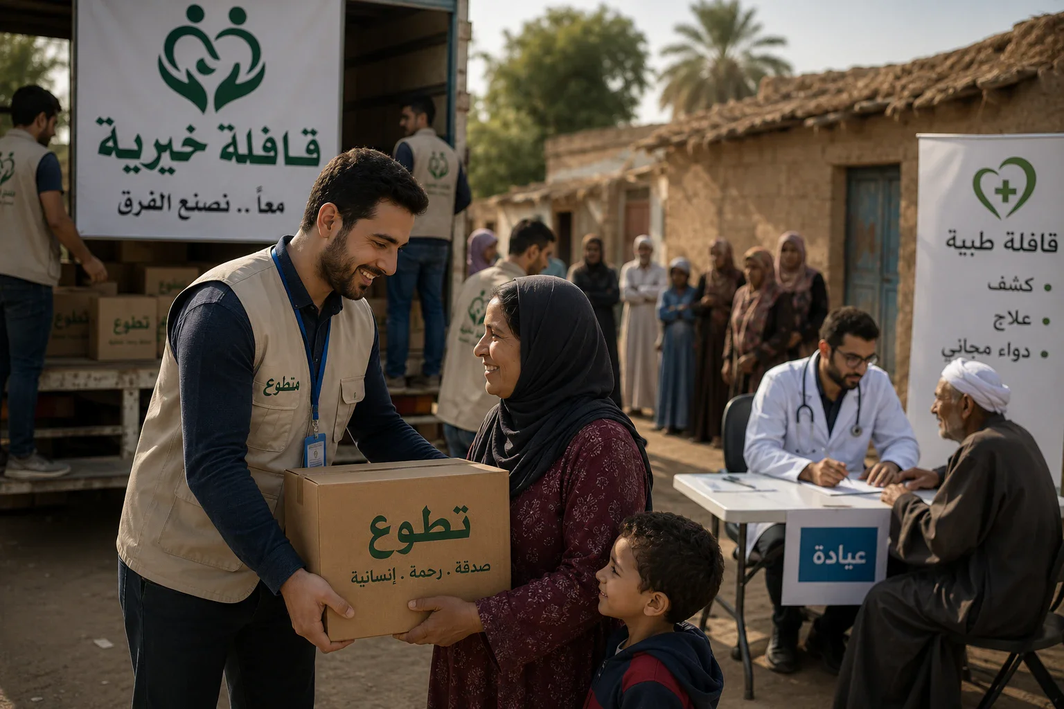image about العمل التطوعي وأثره في حياة الإنسان: من إضاعة الوقت إلى صناعة الأثر