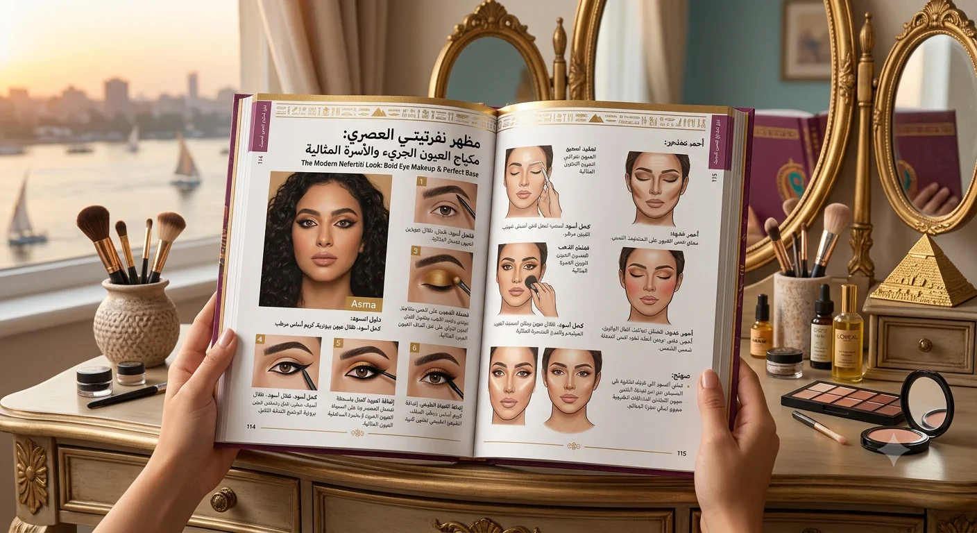 image about دليل المكياج المصري .. كوني كليوباترا