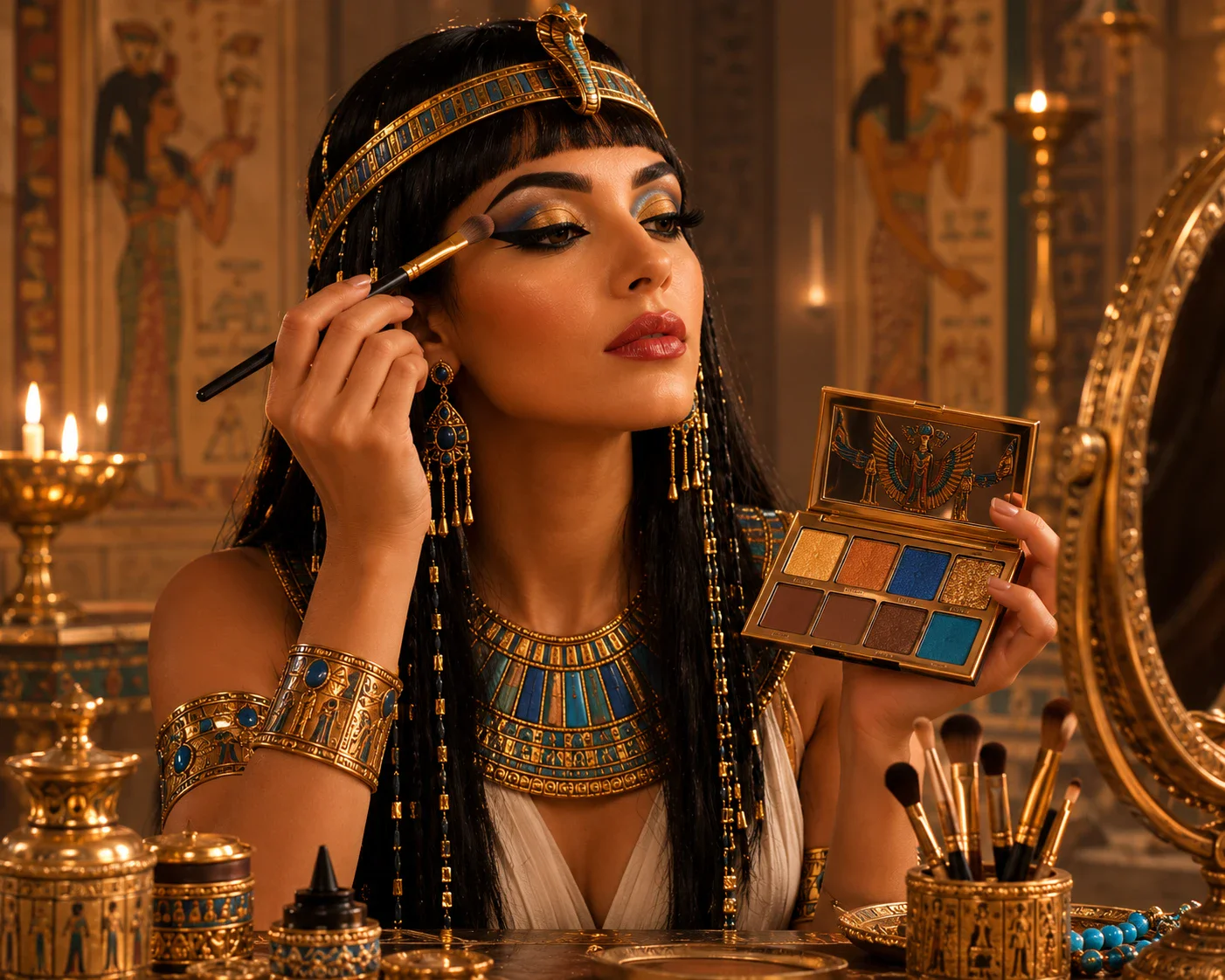 image about دليل المكياج المصري .. كوني كليوباترا