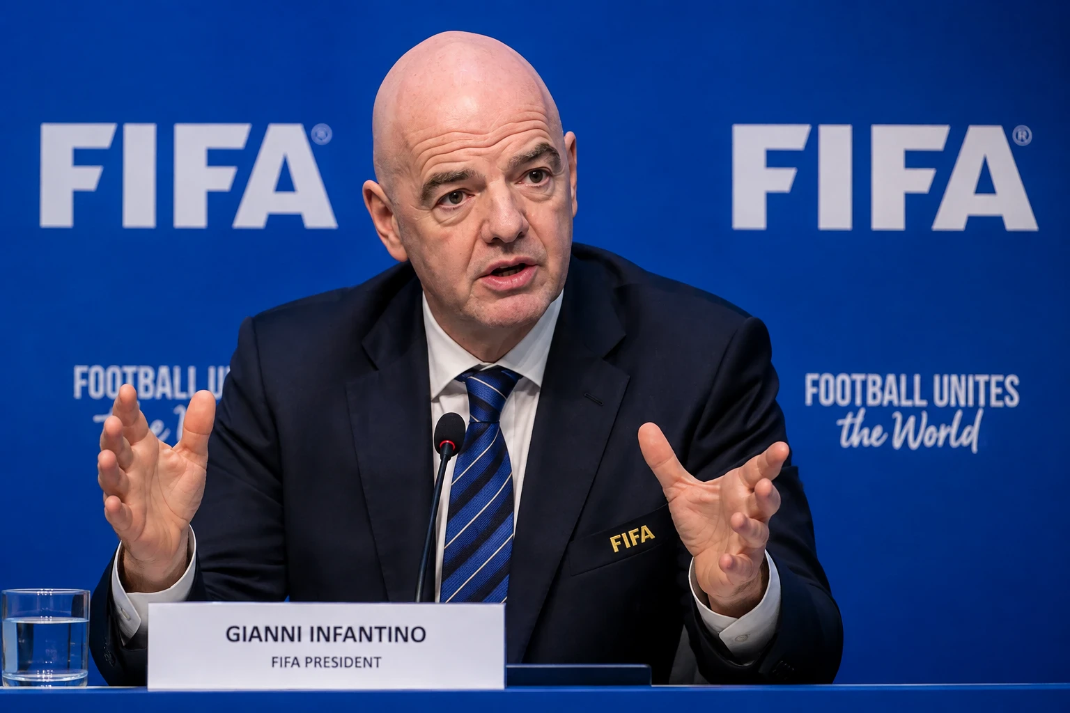 image about أزمة داخل FIFA تهز عالم كرة القدم.. لماذا تراجع إنفانتينو عن خطة الحقوق التجارية لكأس العالم؟